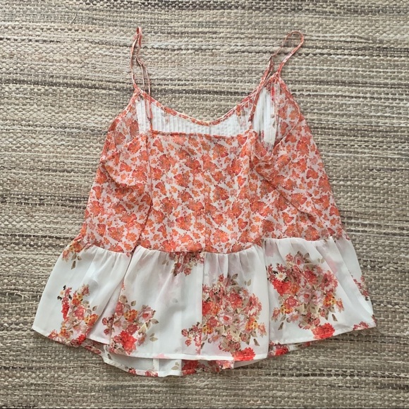 Floral Print Tank Top - Picture 3 of 3